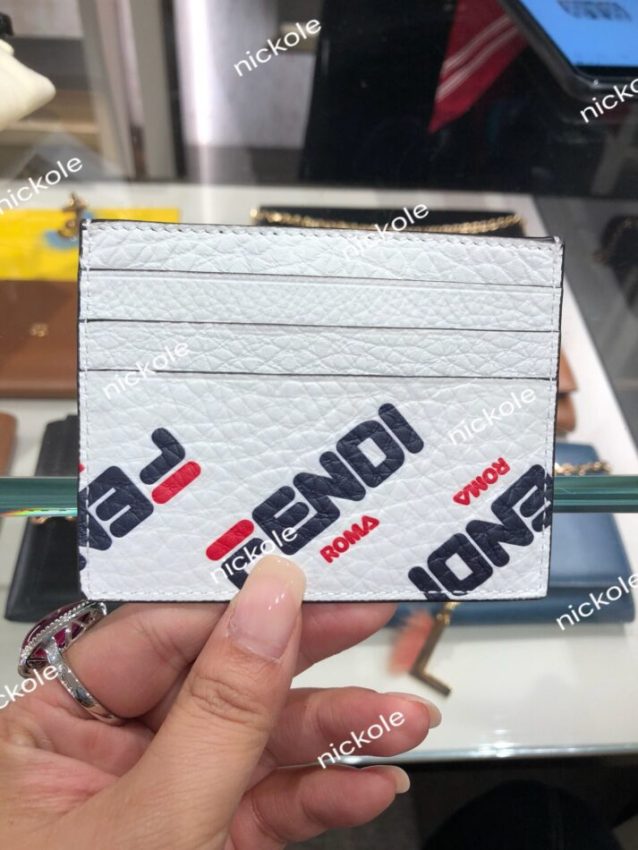 Replica Fendi Card Holder White 3 Replica Fendi Card Holder White - ultra-realistic fake designer tote