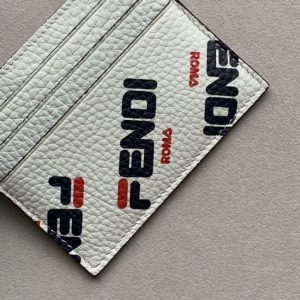 Replica Fendi Card Holder White 5 Replica Fendi Card Holder White - near-authentic luxury replica handbag