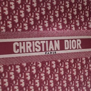 Replica Dior Tote Book Red Print - near-authentic luxury replica handbag