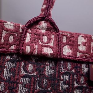 Replica Dior Tote Book Red Print - top-rated replica designer bag