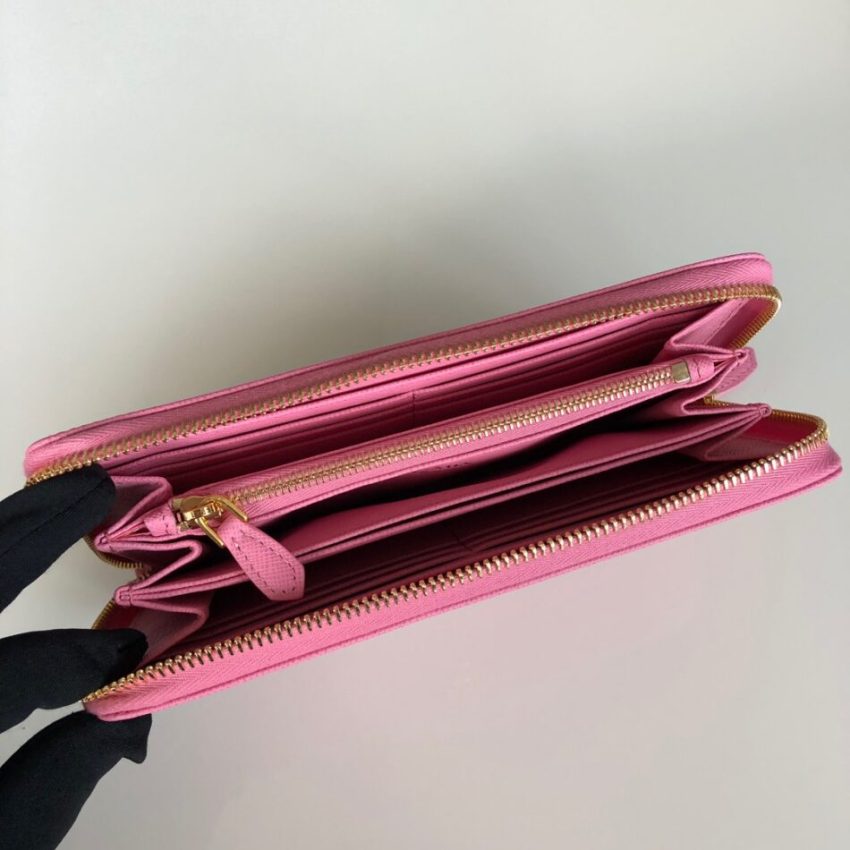 Replica Prada Saffiano Long Zipper Wallet Pink 2 Replica Prada Saffiano Long Zipper Wallet Pink - top-tier luxury replica shoulder bag
