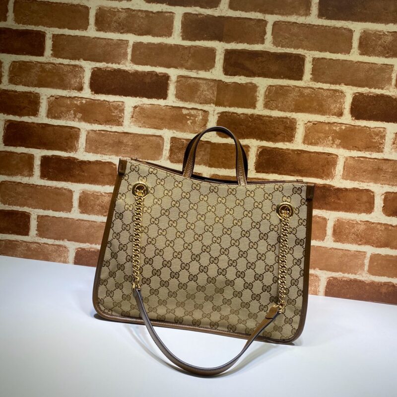Replica Gucci 1955 Horsebit Tote Bag Medium 2 Replica Gucci 1955 Horsebit Tote Bag Medium - authentic-look luxury purse replica