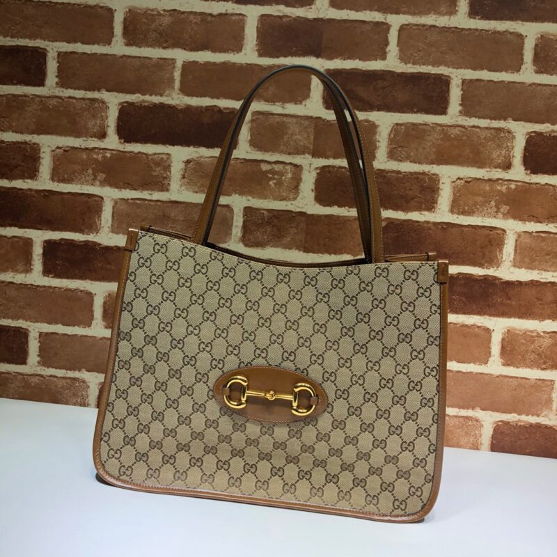 Replica Gucci 1955 Horsebit Tote Bag 3 Replica Gucci 1955 Horsebit Tote Bag - premium-grade designer purse dupe