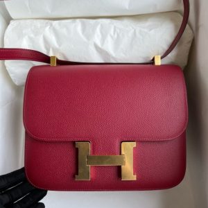 Replica Hermes Constance 24cm Red 3 Replica Hermes Constance 24cm Red - high-quality designer bag clone