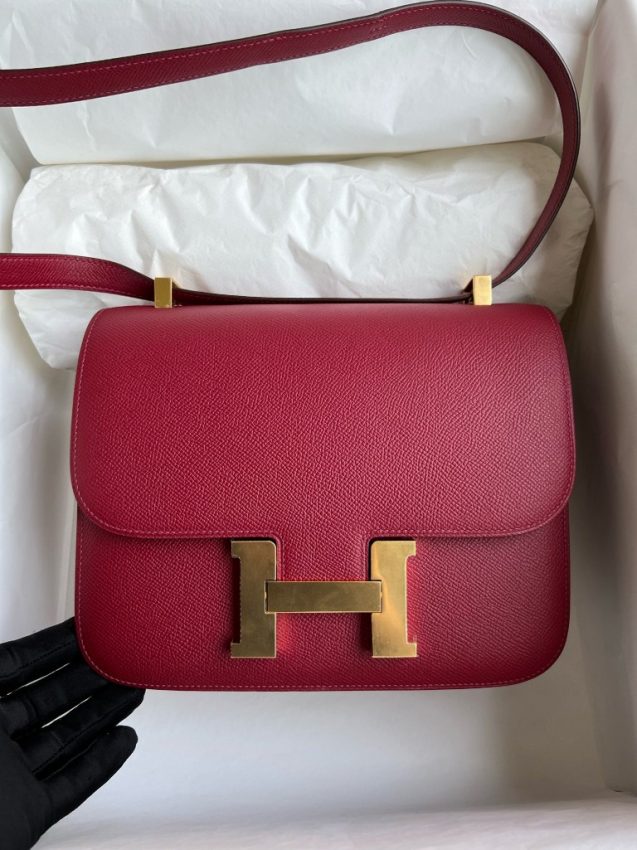 Replica Hermes Constance 24cm Red 3 Replica Hermes Constance 24cm Red - high-quality designer bag clone