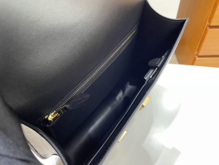 Replica Hermes Constance 24cm Black 2 Replica Hermes Constance 24cm Black - high-end fake designer purse