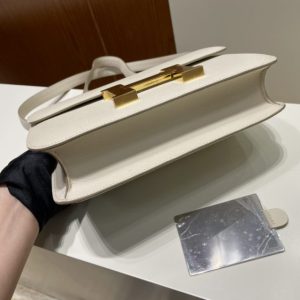 Replica Hermes Constance 24cm Creamy White 3 Replica Hermes Constance 24cm Creamy White - premium 1:1 fake handbag model
