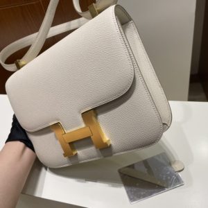 Replica Hermes Constance 24cm Creamy White 6 Replica Hermes Constance 24cm Creamy White - elite superclone designer purse