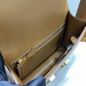 Replica Hermes Constance 24cm Golden Brown 2 Replica Hermes Constance 24cm Golden Brown - 1:1 designer replica handbag