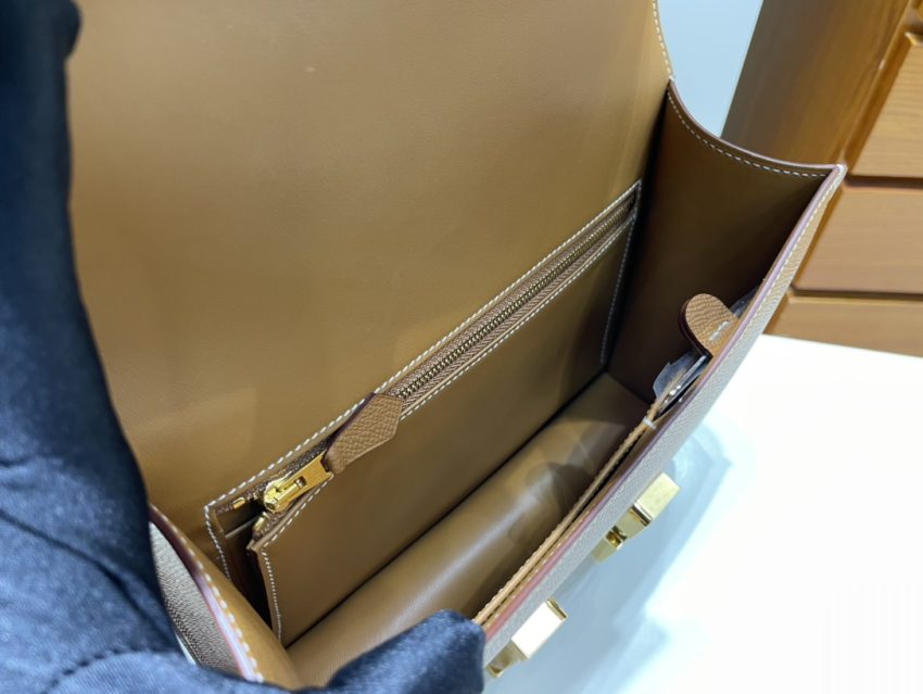 Replica Hermes Constance 24cm Golden Brown 2 Replica Hermes Constance 24cm Golden Brown - 1:1 designer replica handbag