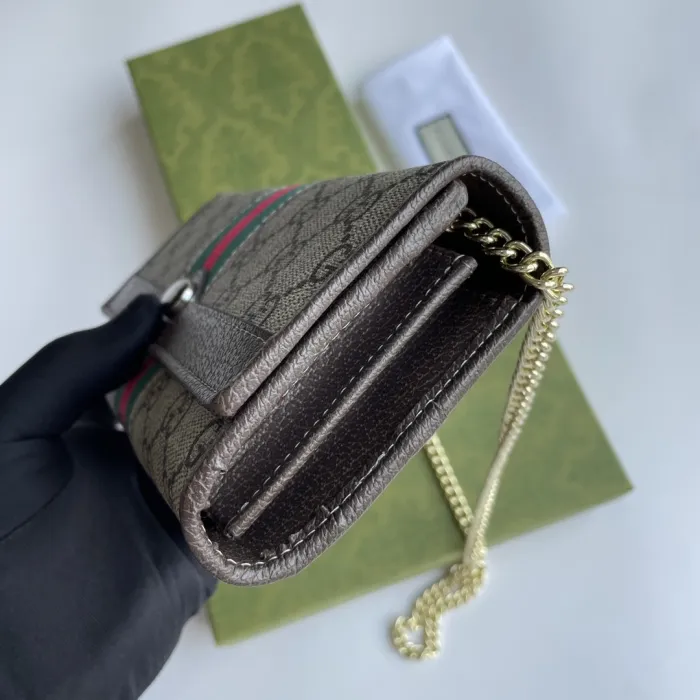 Replica GUCCI OPHIDIA GG CHAIN WALLET 19 Replica GUCCI OPHIDIA GG CHAIN WALLET - best-selling designer handbag dupe