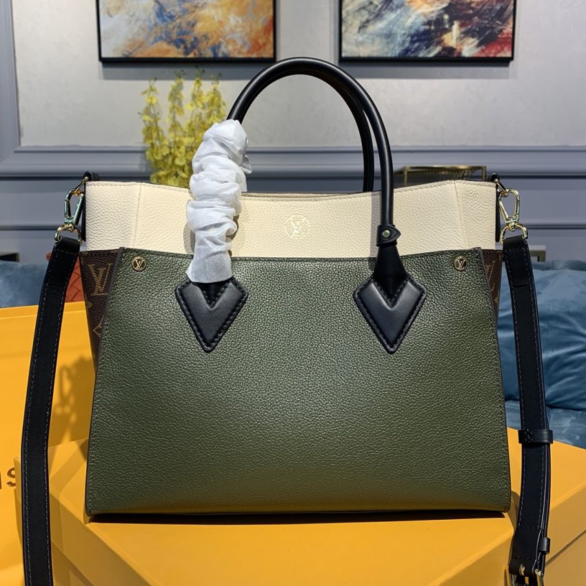 Replica Louis Vuitton On My Side Dark Green 3 Replica Louis Vuitton On My Side Dark Green - authentic-look luxury purse replica