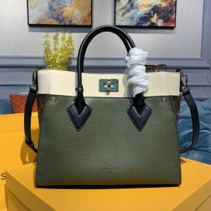 Replica Louis Vuitton On My Side Dark Green 1 Replica Louis Vuitton On My Side Dark Green - 1:1 designer replica handbag