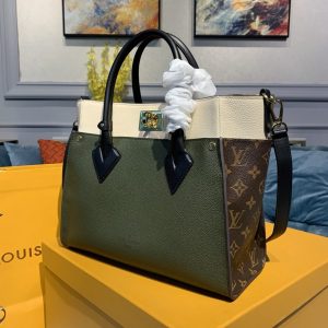 Replica Louis Vuitton On My Side Dark Green 4 Replica Louis Vuitton On My Side Dark Green - best quality luxury bag dupe