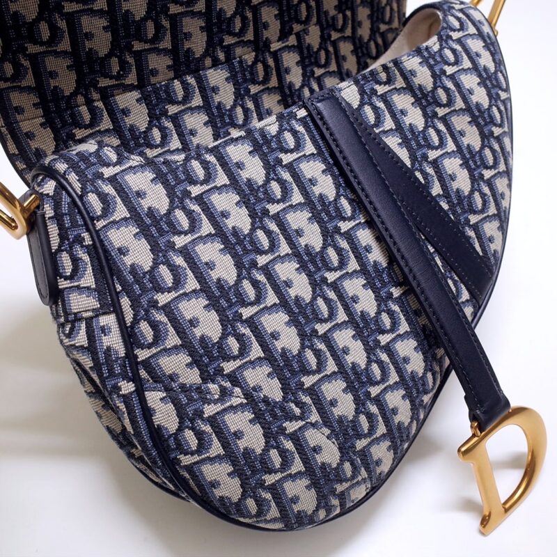 Replica Dior Saddle Bag CD Canvas 8 Replica Dior Saddle Bag CD Canvas - realistic designer-inspired fake bag