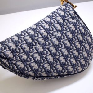 Replica Dior Saddle Bag CD Canvas 7 Replica Dior Saddle Bag CD Canvas - top-tier luxury replica shoulder bag