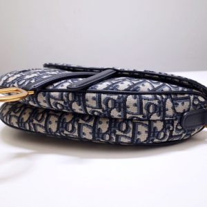 Replica Dior Saddle Bag CD Canvas 5 Replica Dior Saddle Bag CD Canvas - realistic designer-inspired fake bag