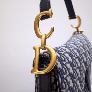 Replica Dior Saddle Bag CD Canvas 4 Replica Dior Saddle Bag CD Canvas - high-accuracy replica luxury purse
