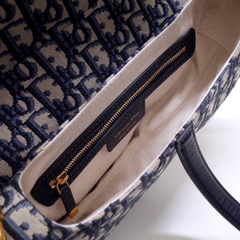 Replica Dior Saddle Bag CD Canvas 3 Replica Dior Saddle Bag CD Canvas - premium 1:1 fake handbag model