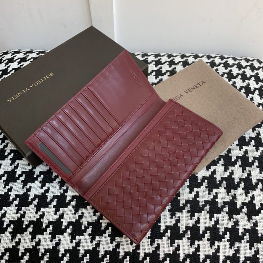 Replica Bottega Veneta Intrecciato Wallet Red 3 Replica Bottega Veneta Intrecciato Wallet Red - top-tier luxury replica shoulder bag