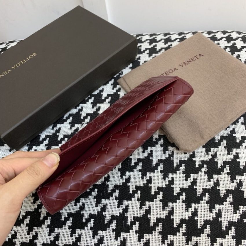 Replica Bottega Veneta Intrecciato Wallet Red 6 Replica Bottega Veneta Intrecciato Wallet Red - authentic-look luxury purse replica