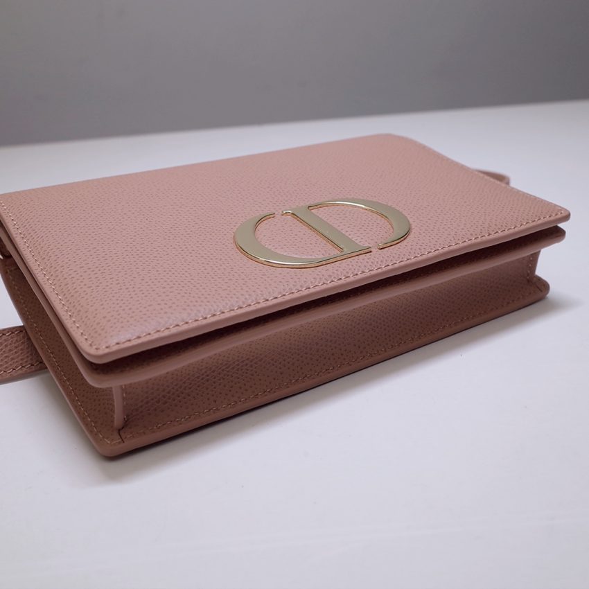 Replica Dior 30 Montaigne Pouch Pink - premium 1:1 fake handbag model