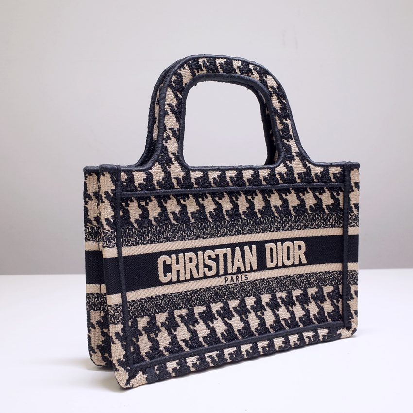 Replica Dior Tote Book Mini Houndstooth 5 Replica Dior Tote Book Mini Houndstooth - best-selling designer handbag dupe
