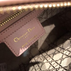 Replica Lady Dior Large Pink 4 Replica Lady Dior Large Pink - high-end fake designer purse