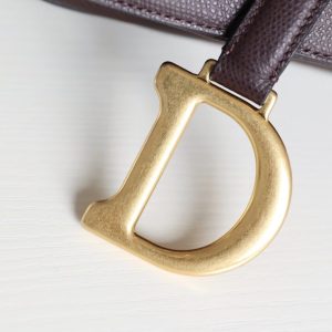 Replica Dior Saddle Bag Bordeaux - high-accuracy replica luxury purse