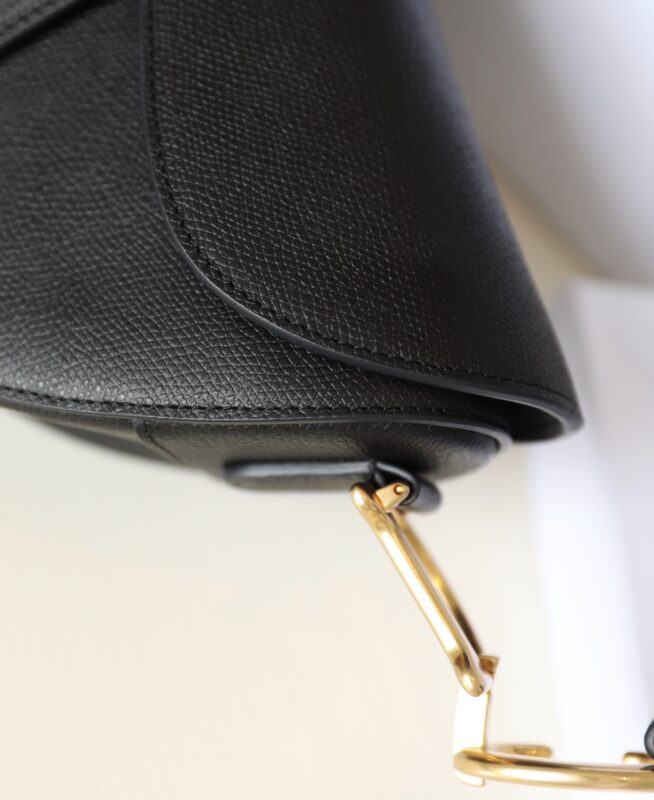 Replica Dior Saddle Bag Black 3 Replica Dior Saddle Bag Black - authentic-look luxury purse replica