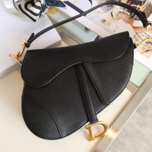 Replica Dior Saddle Bag Black 2 Replica Dior Saddle Bag Black - premium 1:1 fake handbag model