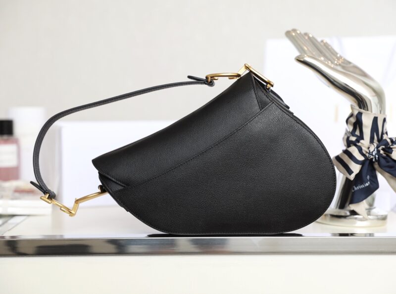 Replica Dior Saddle Bag Black 9 Replica Dior Saddle Bag Black - top-tier luxury replica shoulder bag