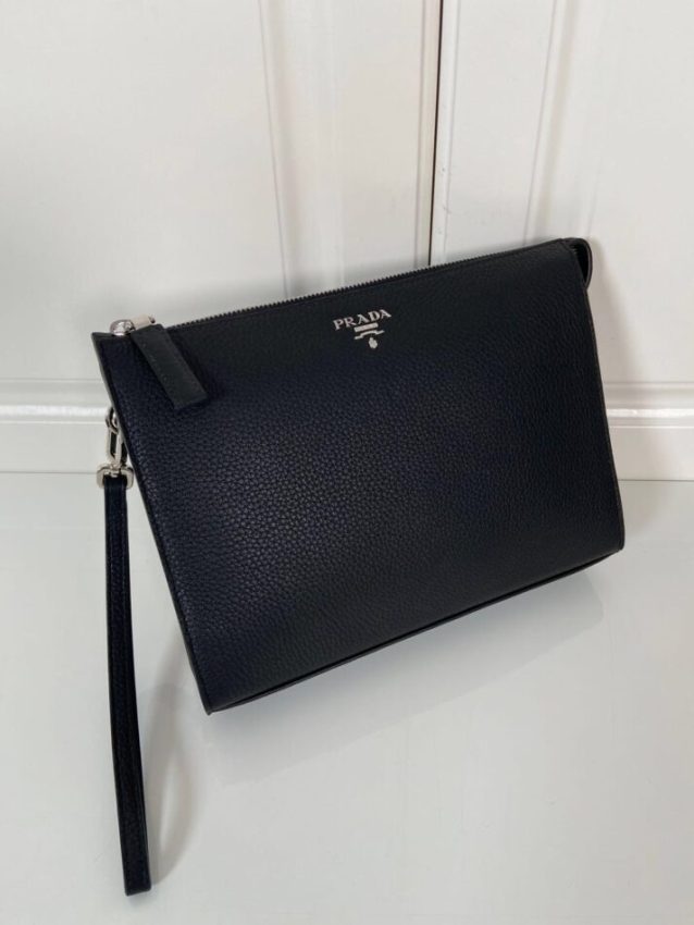 Replica Prada Saffiano Pouch 3 Replica Prada Saffiano Pouch - realistic designer-inspired fake bag