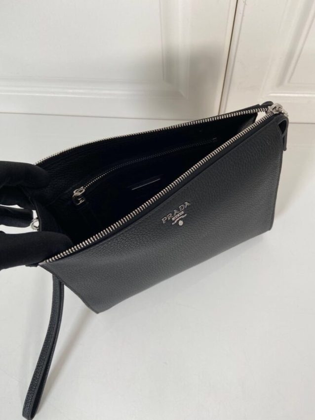 Replica Prada Saffiano Pouch 6 Replica Prada Saffiano Pouch - near-authentic luxury replica handbag