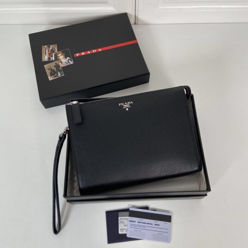 Replica Prada Saffiano Pouch 1 Replica Prada Saffiano Pouch - best-selling designer handbag dupe