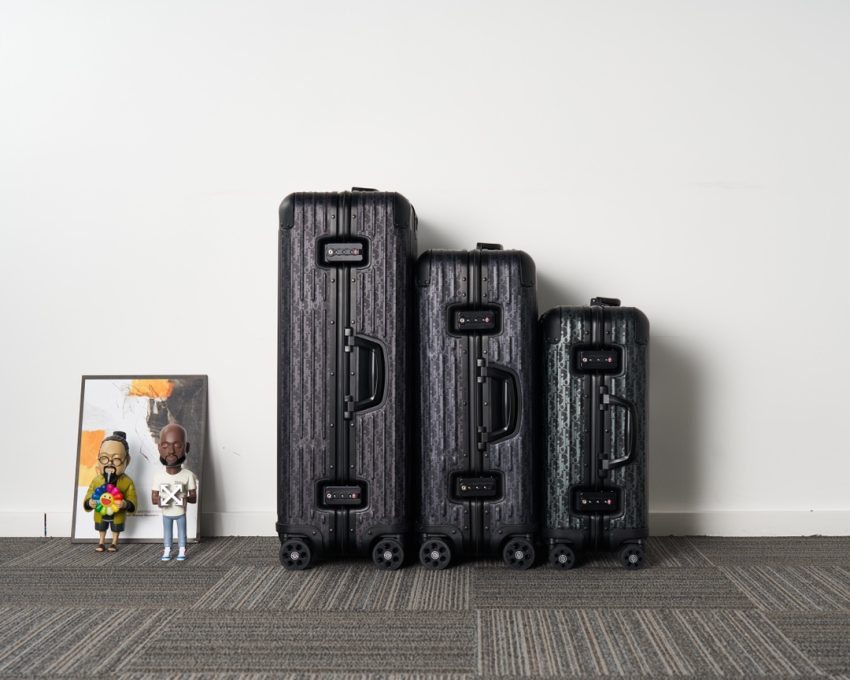 Replica Rimowa Dior Suitcase Black - high-end fake designer purse