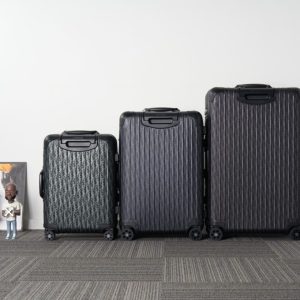 Replica Rimowa Dior Suitcase Black - best quality luxury bag dupe
