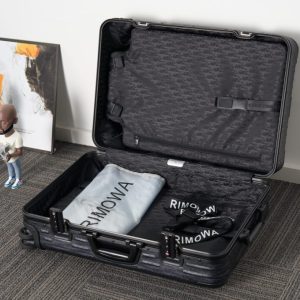 Replica Rimowa Dior Suitcase Black - premium 1:1 fake handbag model