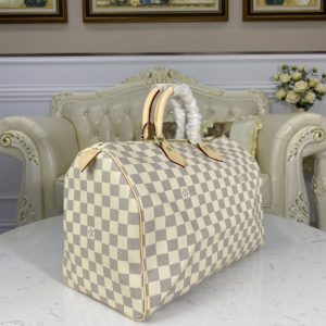 Replica Louis Vuitton Speedy White Grid 8 Replica Louis Vuitton Speedy White Grid - near-authentic luxury replica handbag