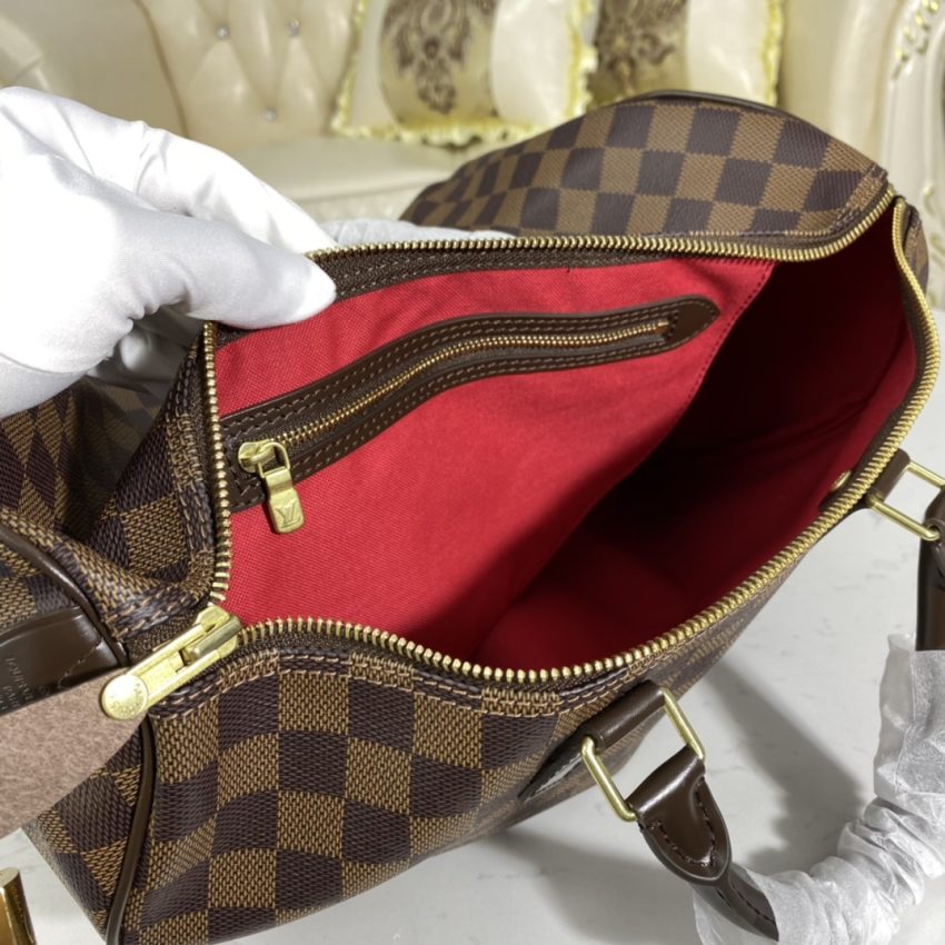 Replica Louis Vuitton Speedy Brown Grid 6 Replica Louis Vuitton Speedy Brown Grid - best-selling designer handbag dupe
