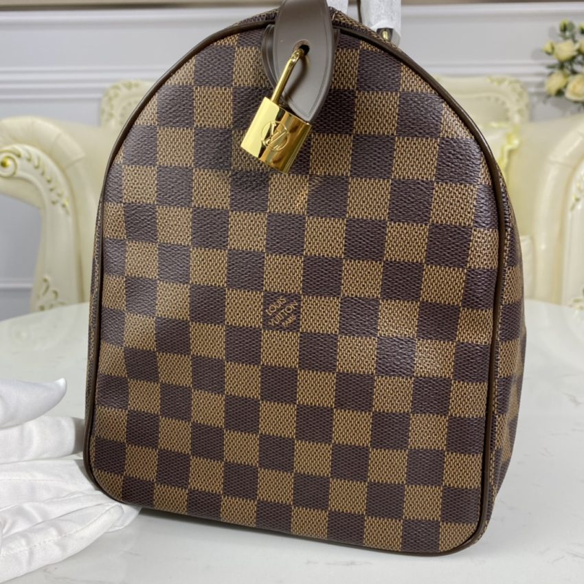 Replica Louis Vuitton Speedy Brown Grid 9 Replica Louis Vuitton Speedy Brown Grid - best quality luxury bag dupe