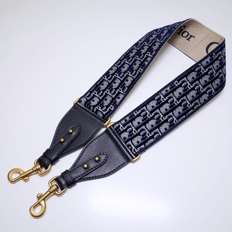 Replica Dior Adjustable Shoulder Strap Grey - near-authentic luxury replica handbag