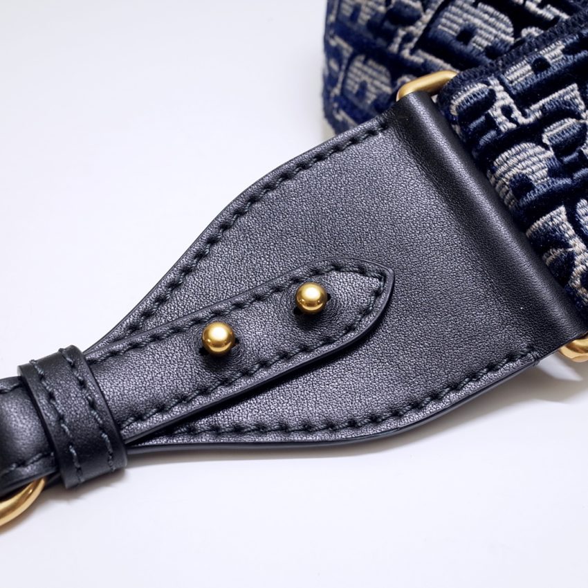 Replica Dior Adjustable Shoulder Strap Grey - premium 1:1 fake handbag model