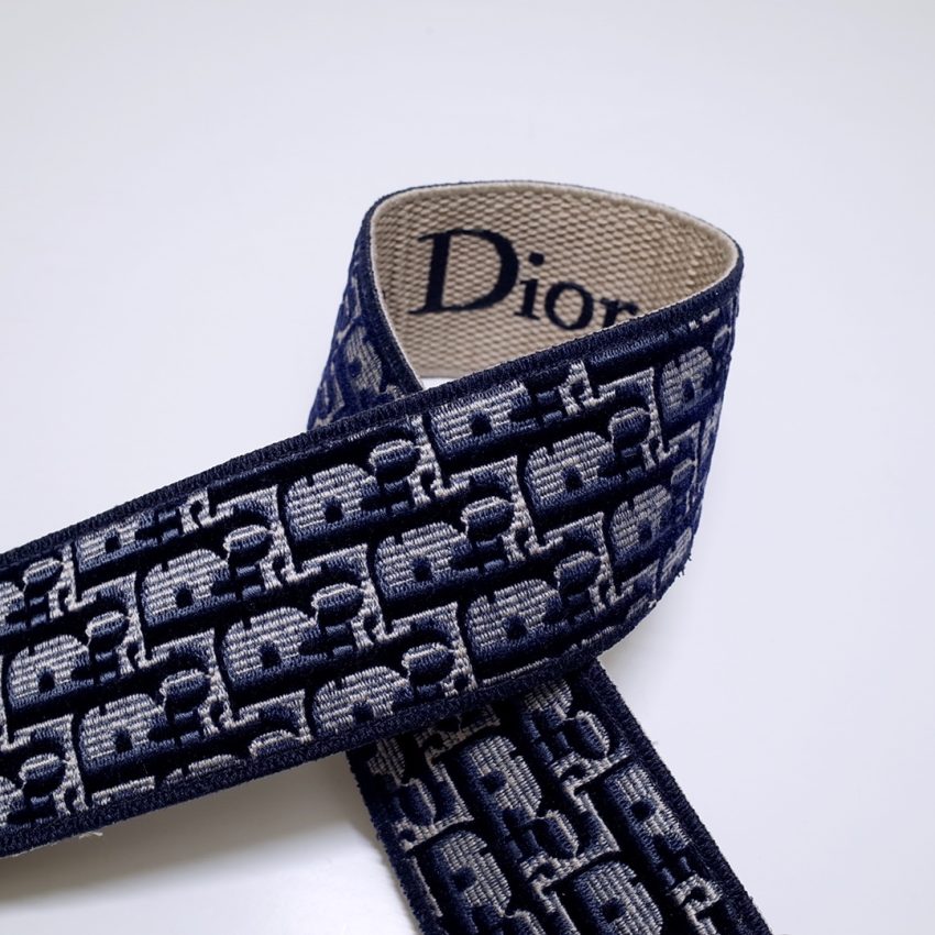 Replica Dior Adjustable Shoulder Strap Grey - high-quality designer bag clone