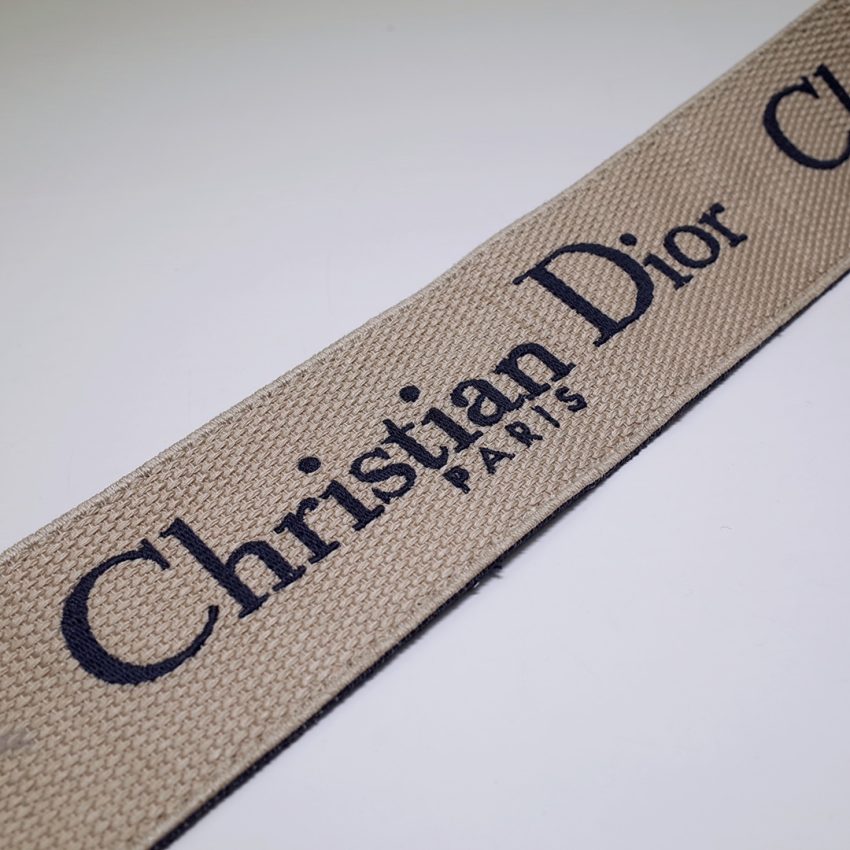 Replica Dior Adjustable Shoulder Strap Grey - authentic-look luxury purse replica