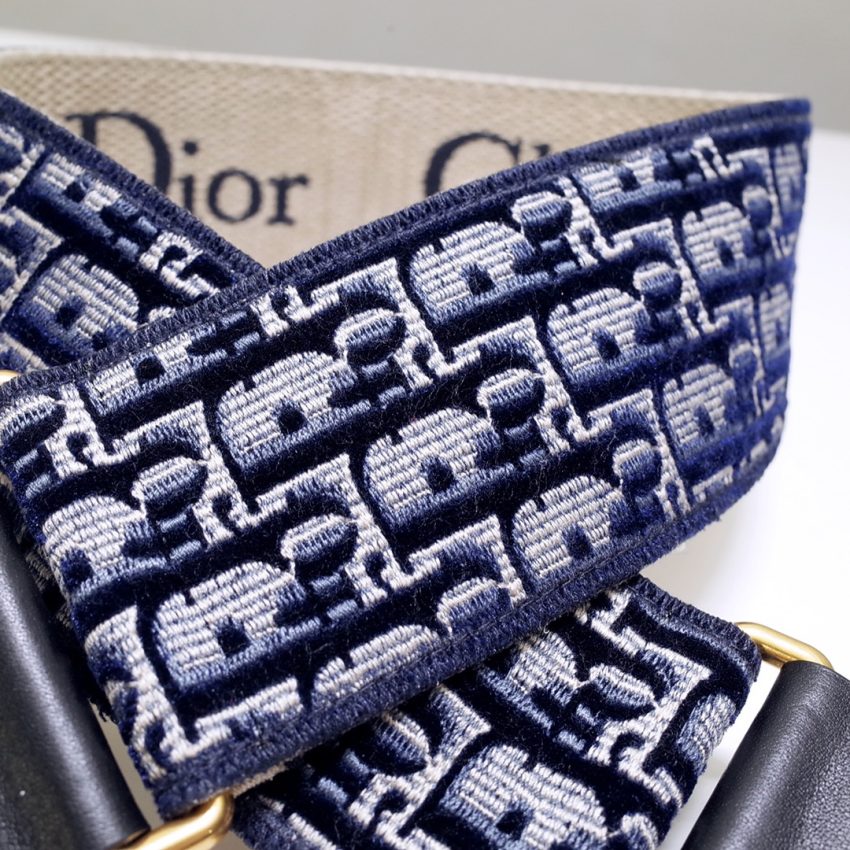 Replica Dior Adjustable Shoulder Strap Grey - high-accuracy replica luxury purse