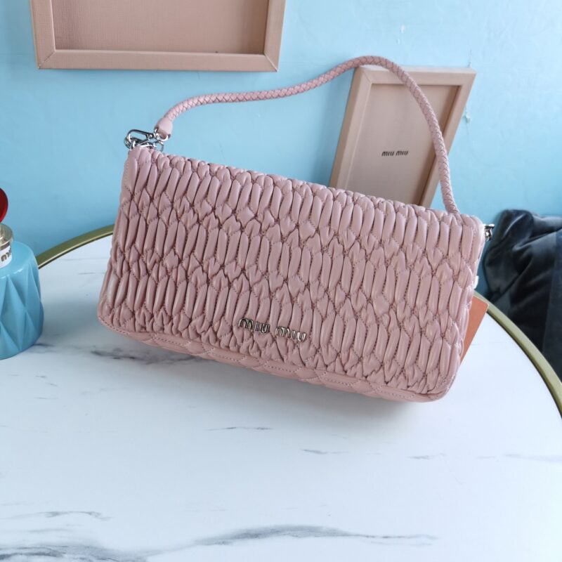 Replica Miu Miu Crystal Handbag Pink 2 Replica Miu Miu Crystal Handbag Pink - 1:1 designer replica handbag