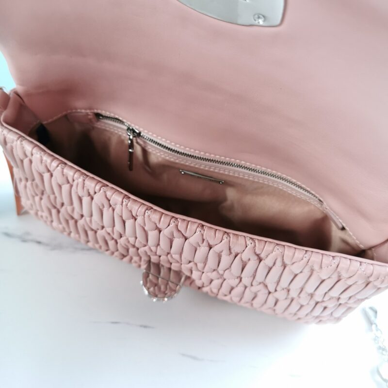 Replica Miu Miu Crystal Handbag Pink 4 Replica Miu Miu Crystal Handbag Pink - authentic-look luxury purse replica