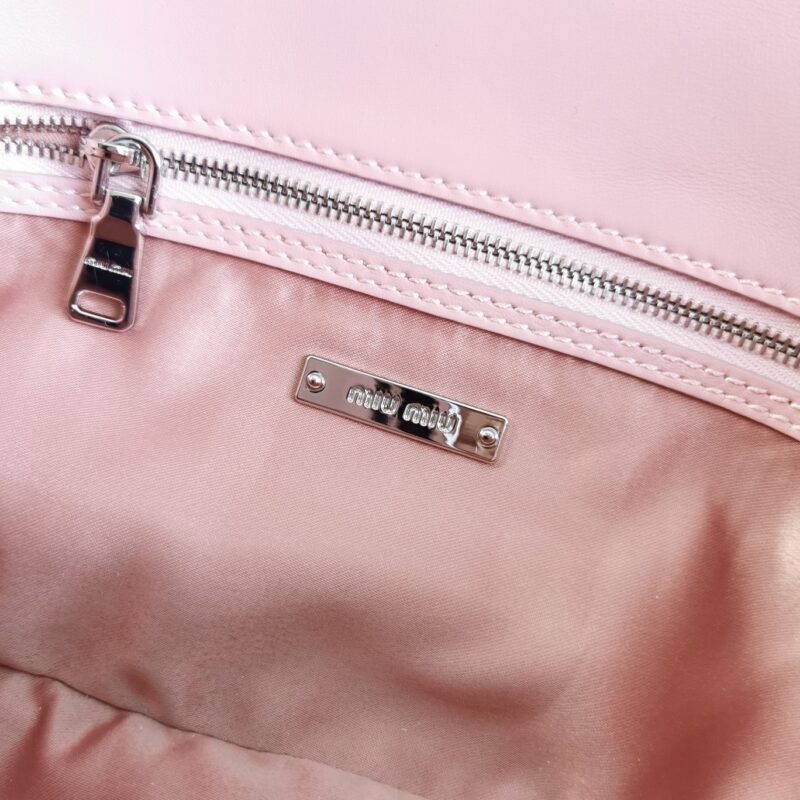 Replica Miu Miu Crystal Handbag Pink 7 Replica Miu Miu Crystal Handbag Pink - premium 1:1 fake handbag model