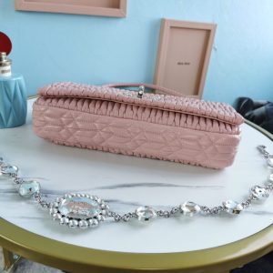 Replica Miu Miu Crystal Handbag Pink 8 Replica Miu Miu Crystal Handbag Pink - ultra-realistic fake designer tote
